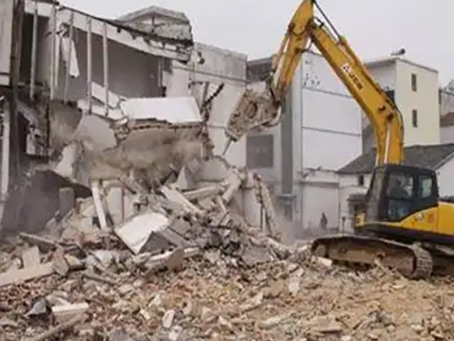 黄石港旧房改造拆除